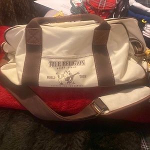 True Religion duffle bag